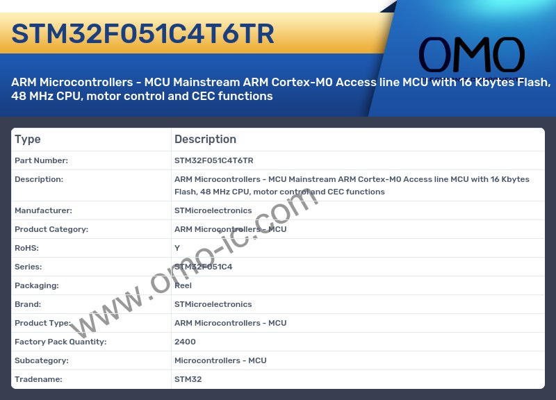 STM32F051C4T6TR