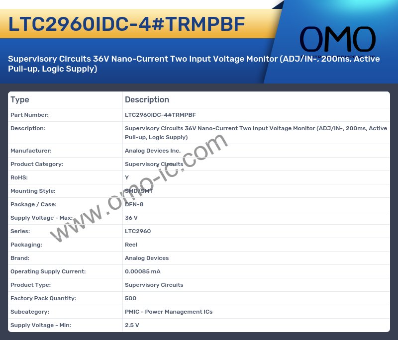 LTC2960IDC-4#TRMPBF