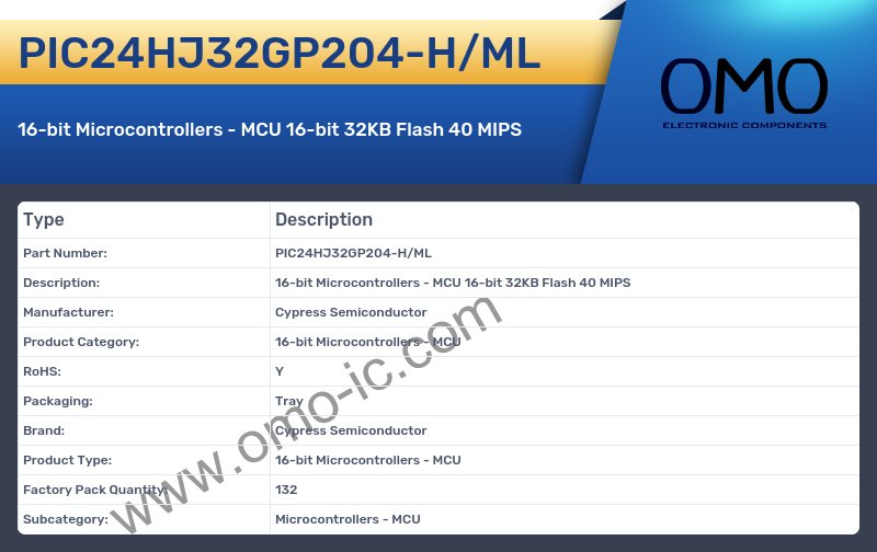 PIC24HJ32GP204-H/ML