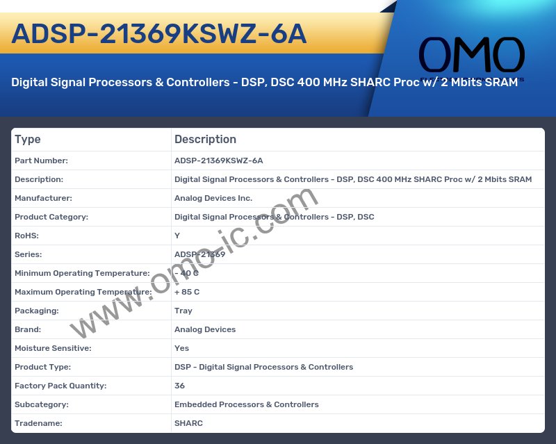 ADSP-21369KSWZ-6A