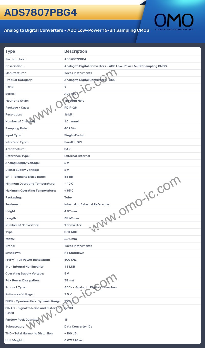 ADS7807PBG4