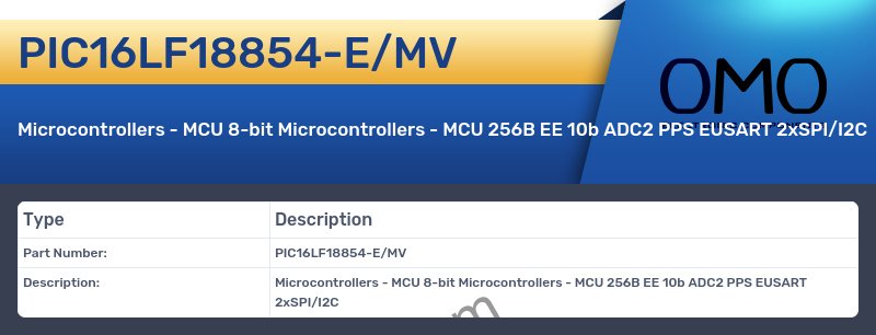 PIC16LF18854-E/MV