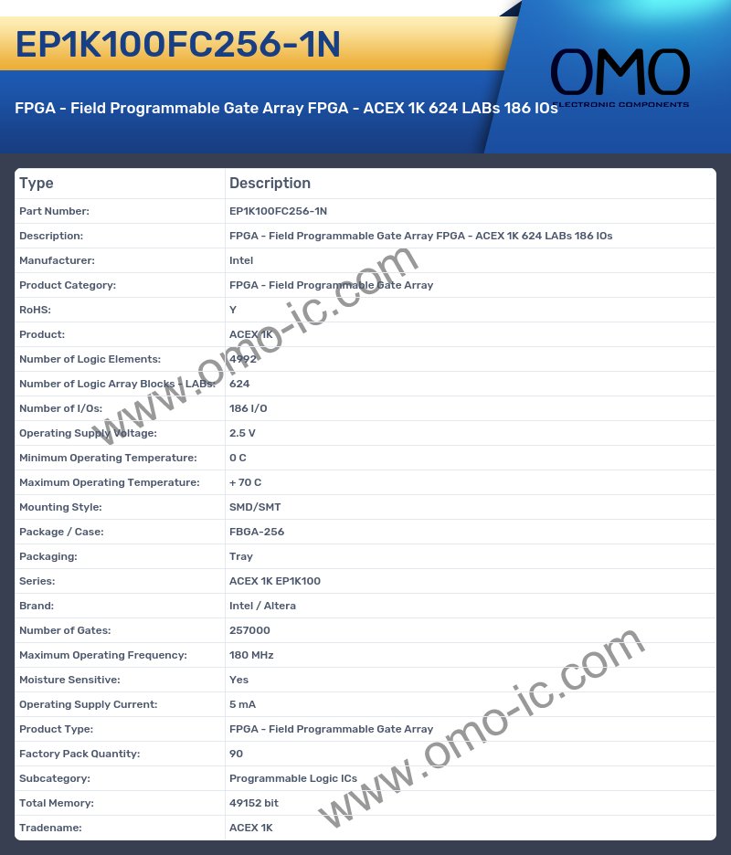 EP1K100FC256-1N