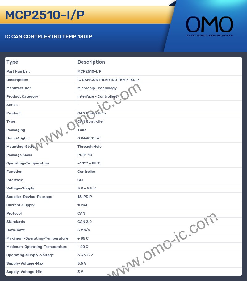 MCP2510-I/P
