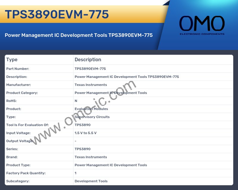 TPS3890EVM-775