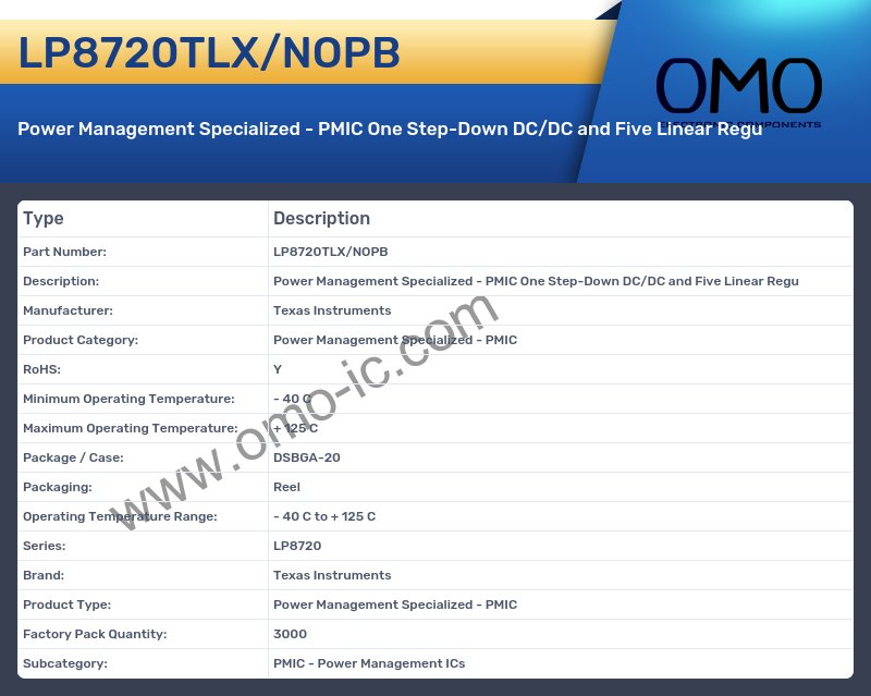 LP8720TLX/NOPB