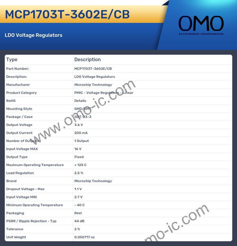 MCP1703T-3602E/CB