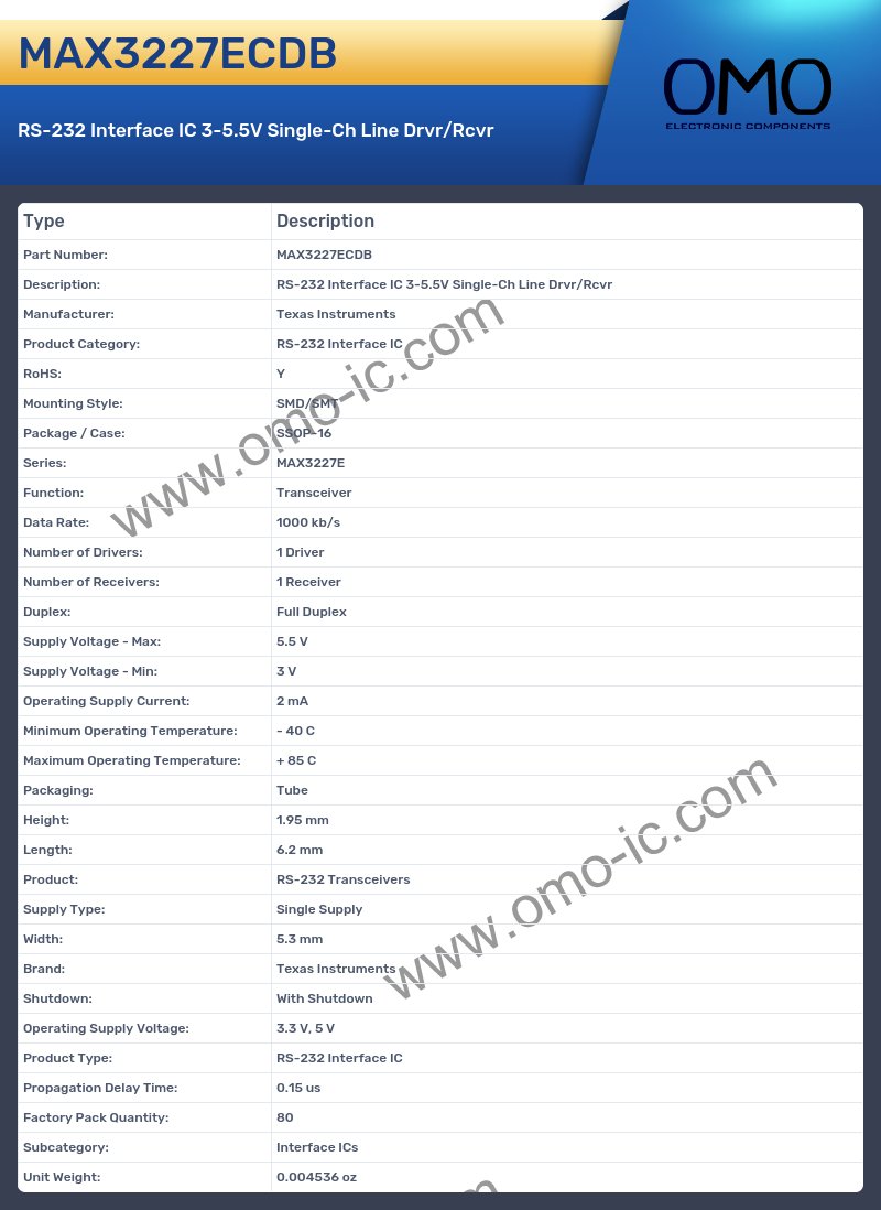 MAX3227ECDB