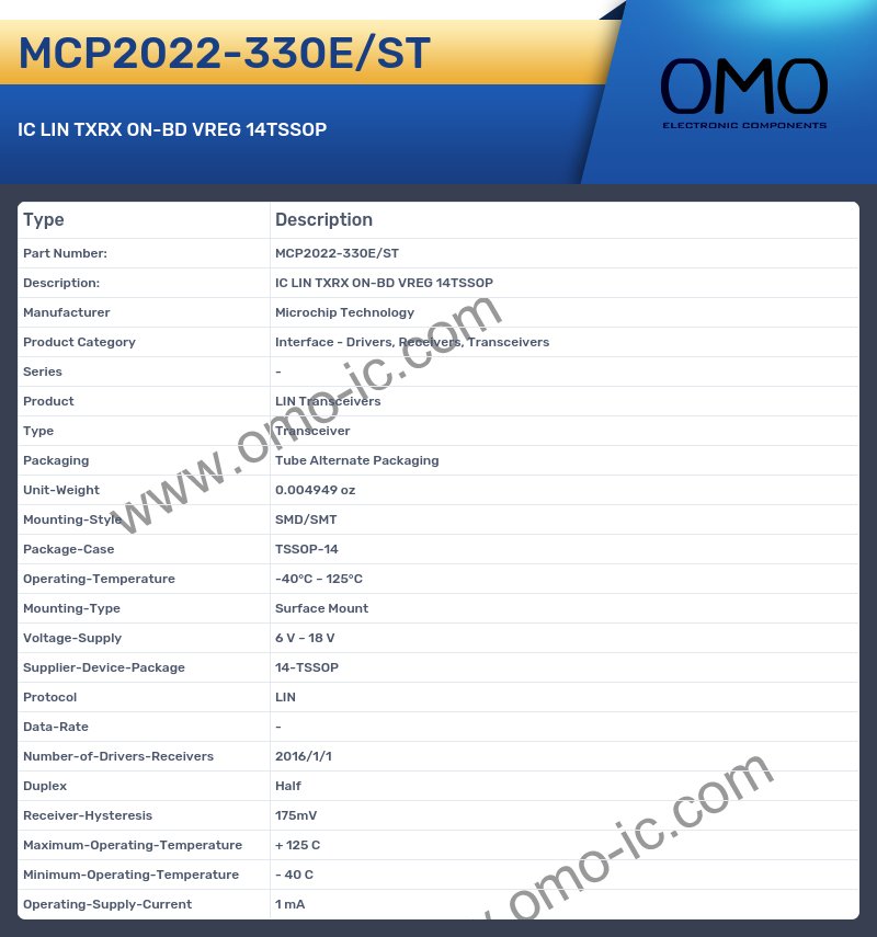 MCP2022-330E/ST