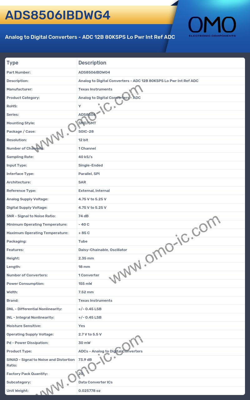 ADS8506IBDWG4