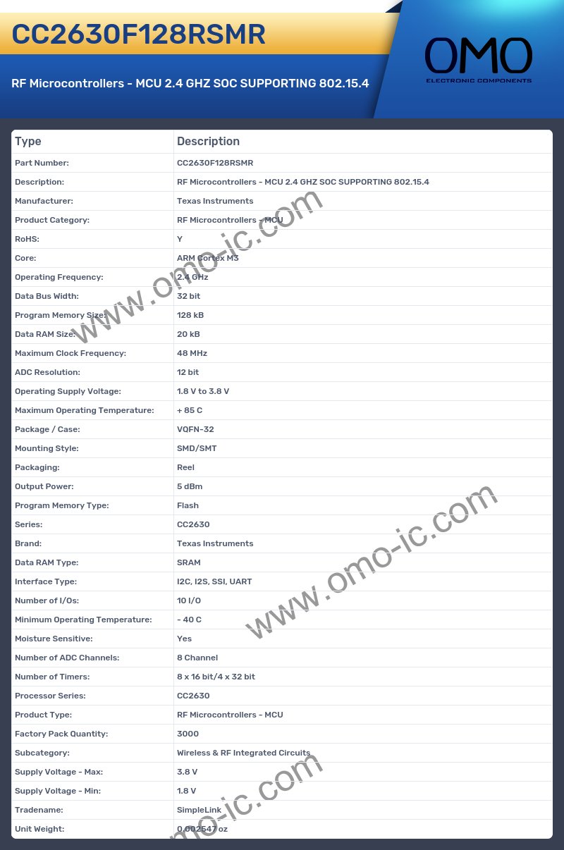 CC2630F128RSMR