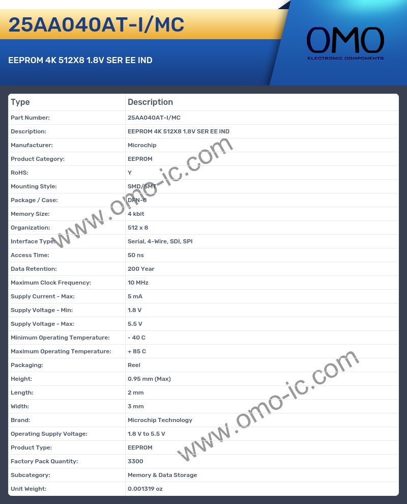 25AA040AT-I/MC
