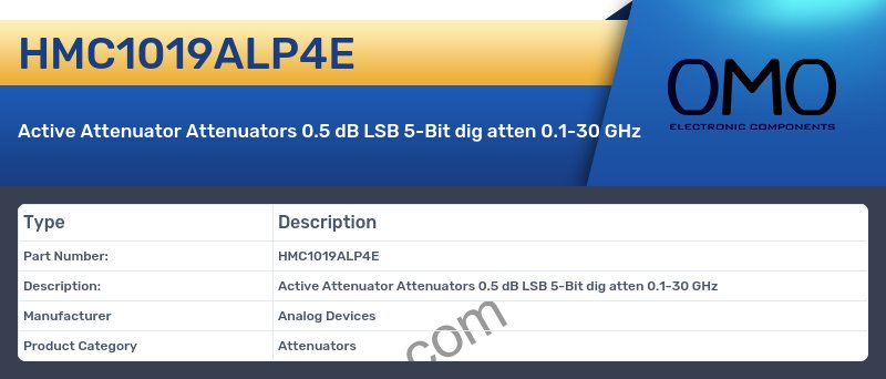 HMC1019ALP4E