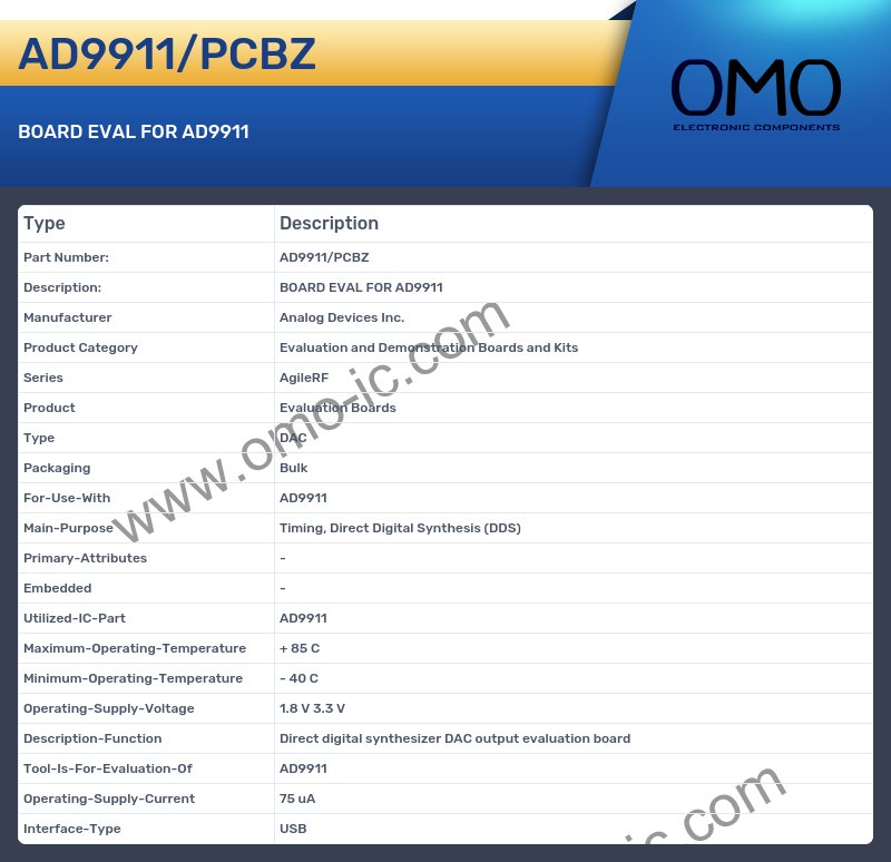 AD9911/PCBZ