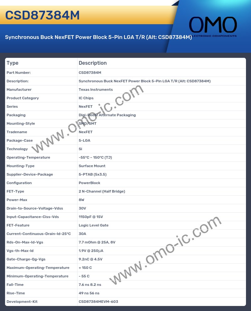 CSD87384M