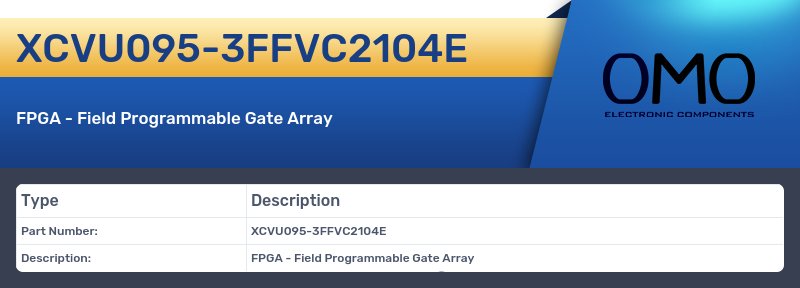 XCVU095-3FFVC2104E