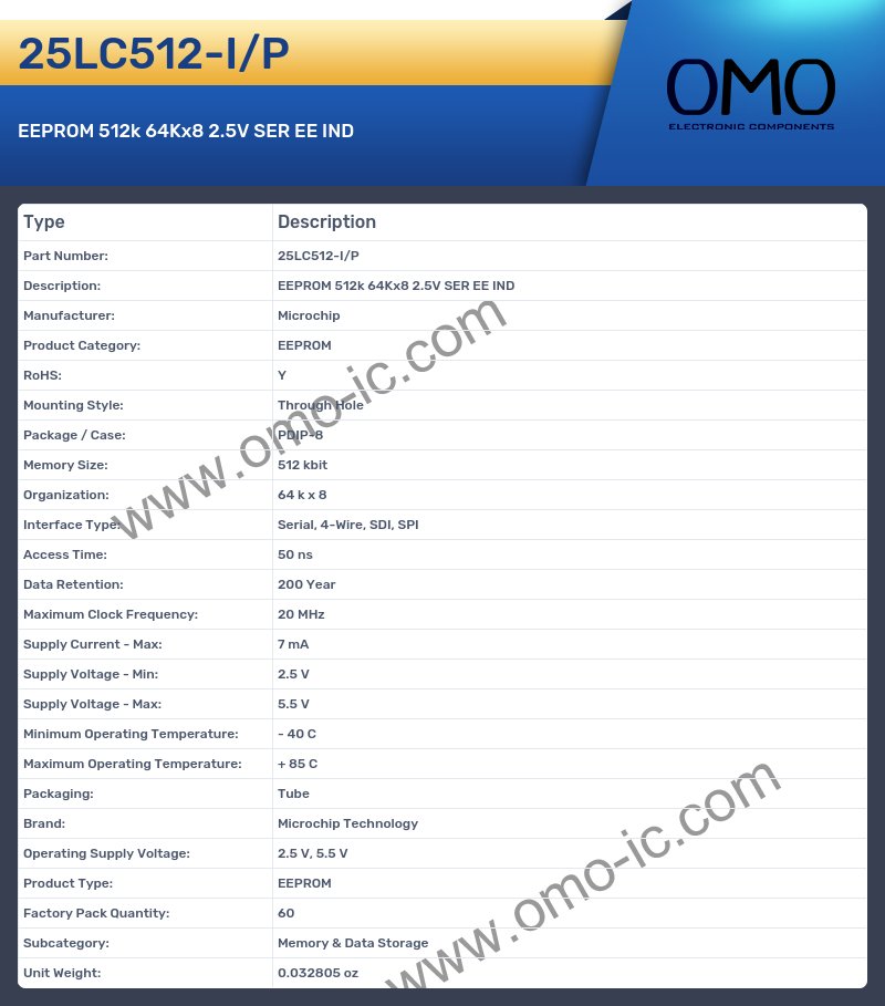 25LC512-I/P