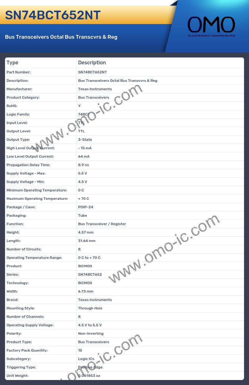 SN74BCT652NT