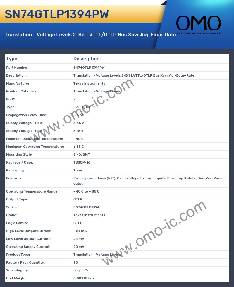 SN74GTLP1394PW