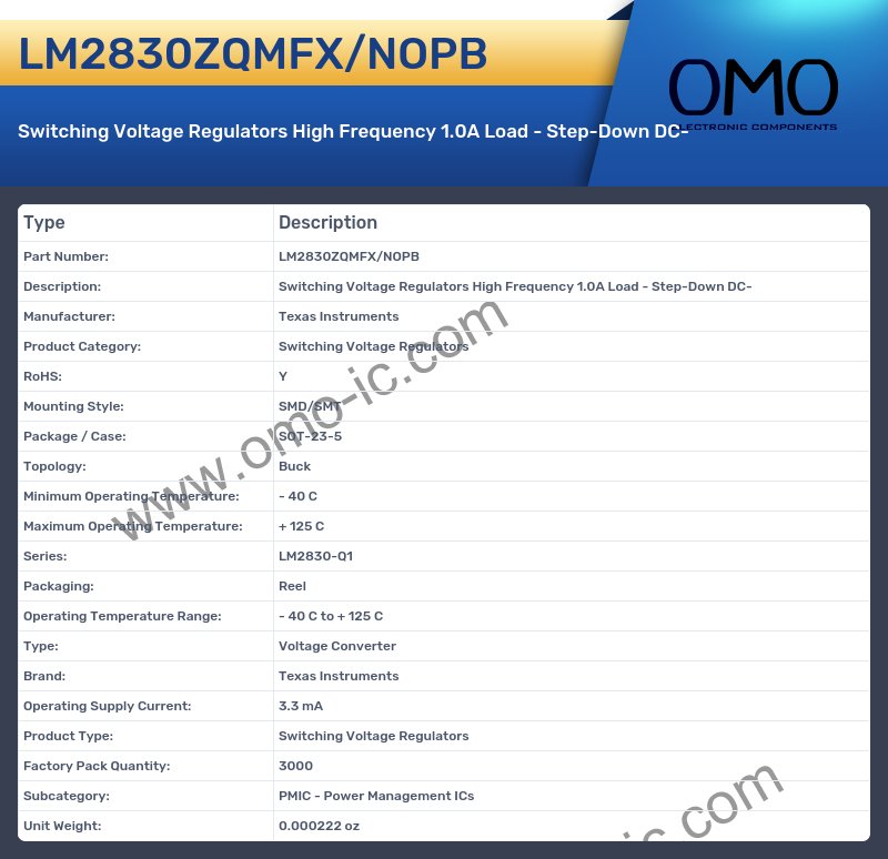 LM2830ZQMFX/NOPB