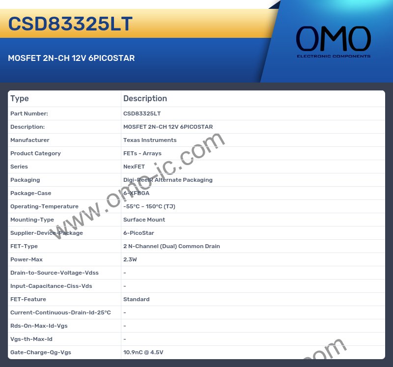 CSD83325LT
