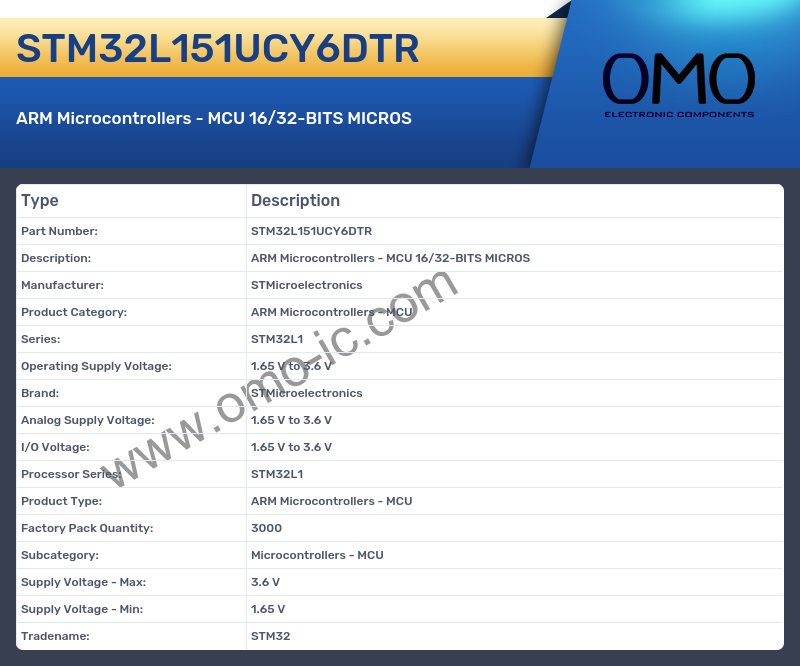 STM32L151UCY6DTR