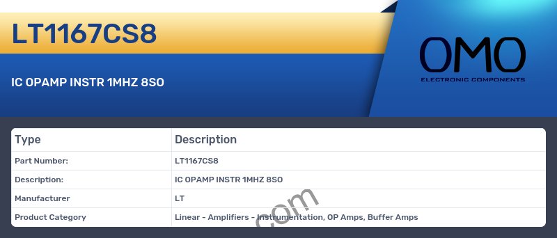 LT1167CS8