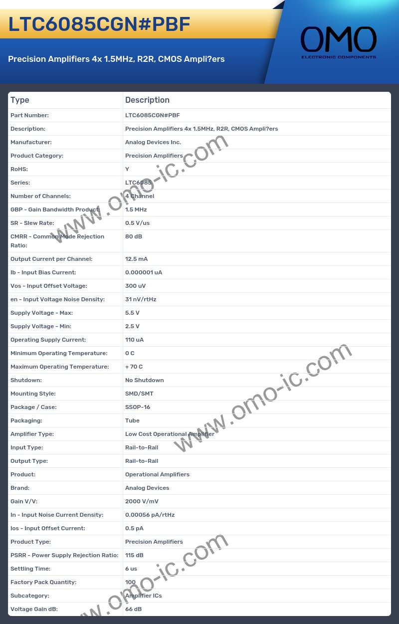 LTC6085CGN#PBF
