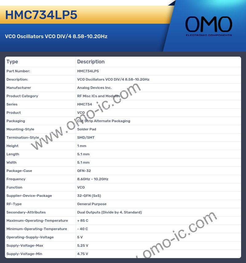 HMC734LP5