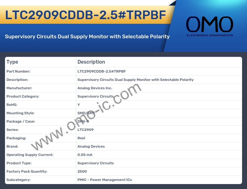 LTC2909CDDB-2.5#TRPBF