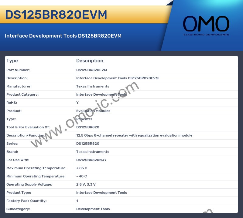 DS125BR820EVM