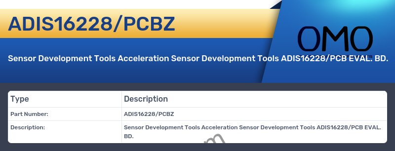 ADIS16228/PCBZ