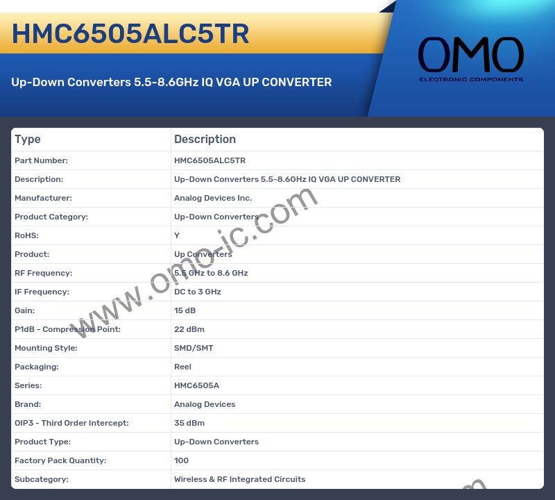 HMC6505ALC5TR