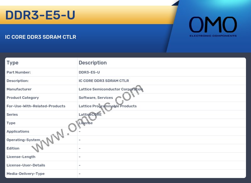 DDR3-E5-U