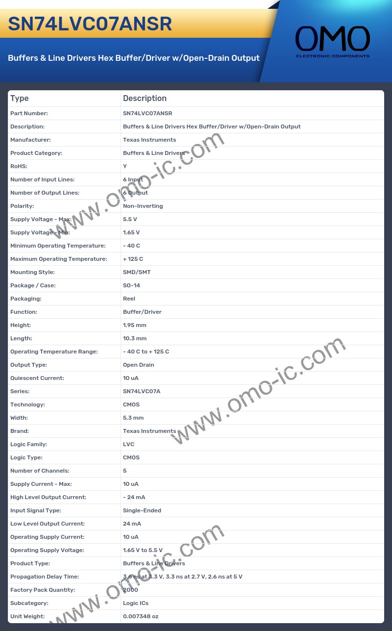 SN74LVC07ANSR