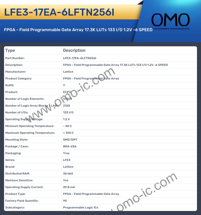 LFE3-17EA-6LFTN256I