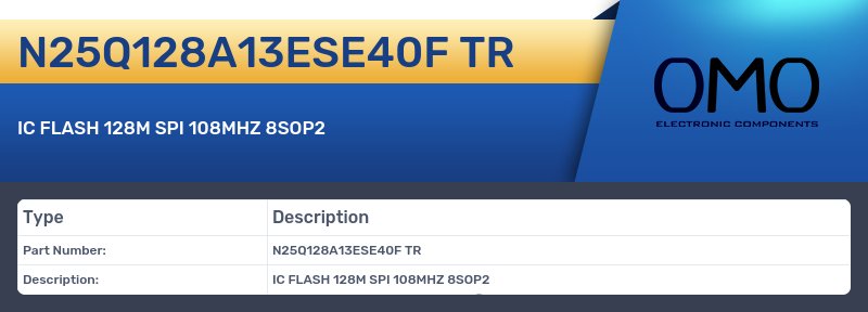 N25Q128A13ESE40F TR