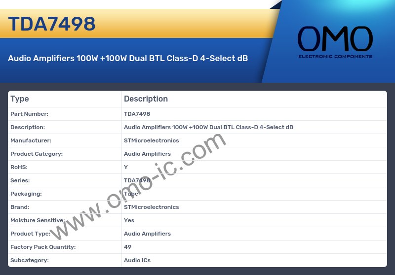 TDA7498