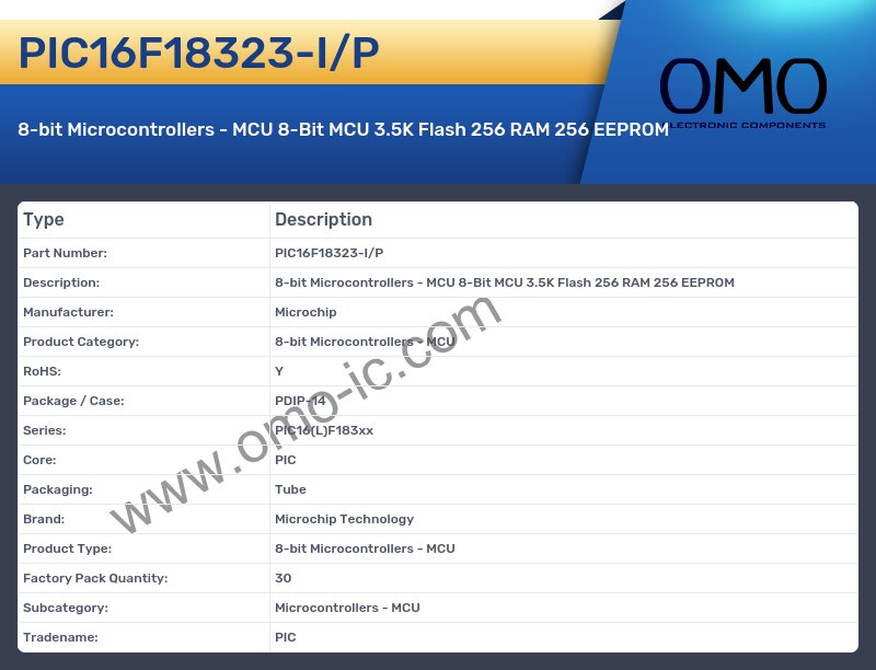PIC16F18323-I/P