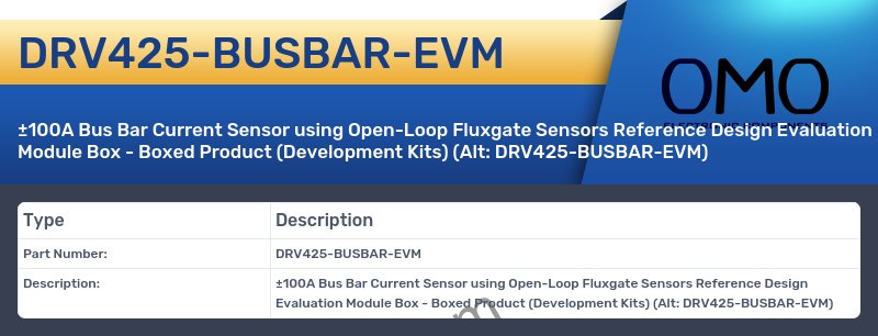 DRV425-BUSBAR-EVM