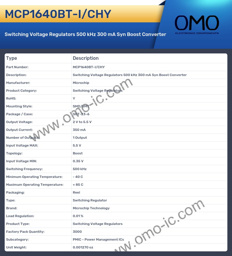 MCP1640BT-I/CHY
