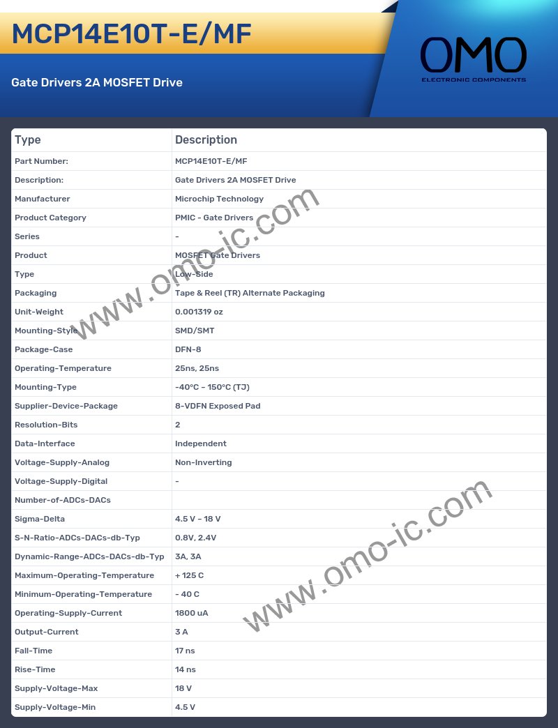 MCP14E10T-E/MF