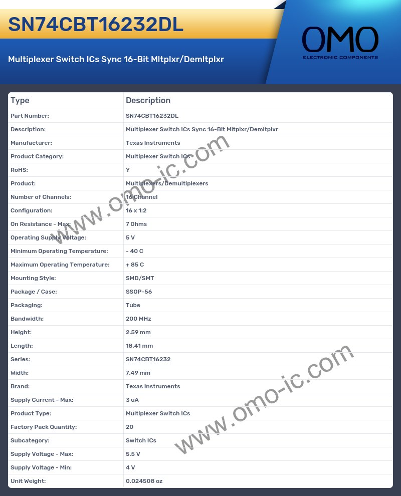 SN74CBT16232DL