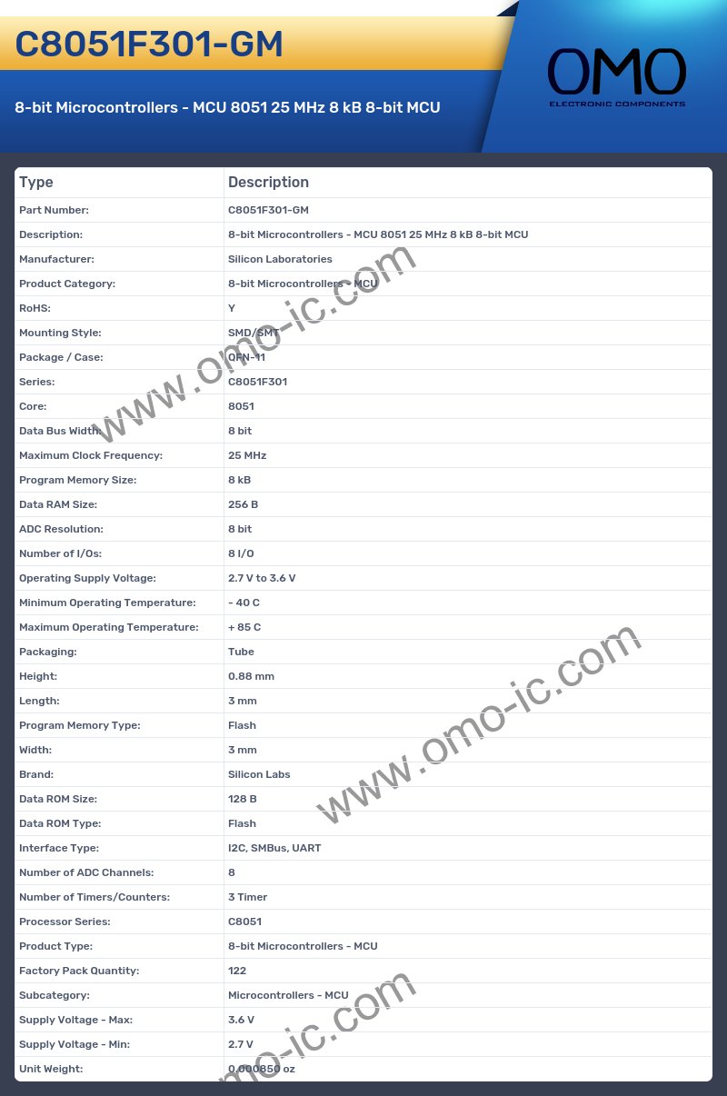 C8051F301-GM