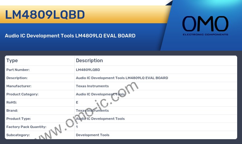 LM4809LQBD