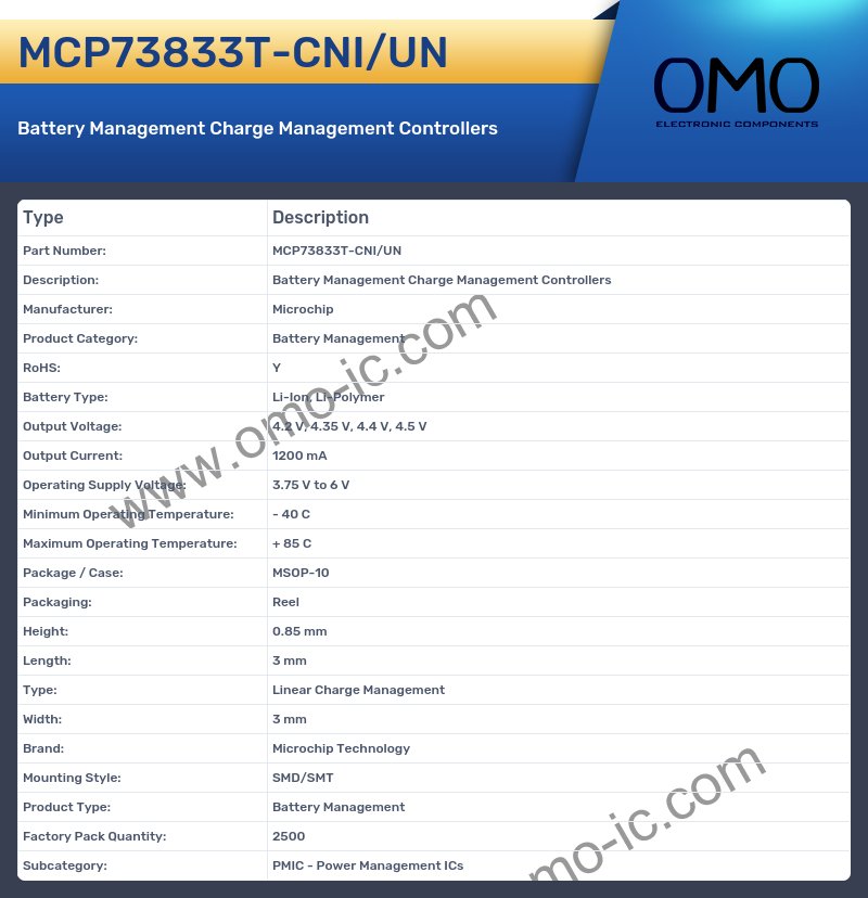 MCP73833T-CNI/UN