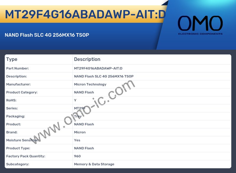MT29F4G16ABADAWP-AIT:D