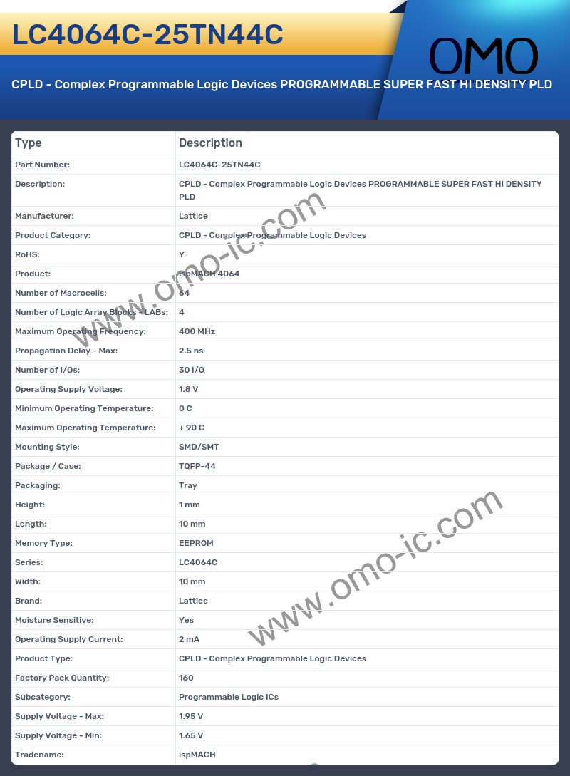 LC4064C-25TN44C