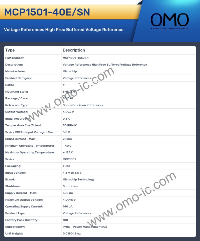 MCP1501-40E/SN