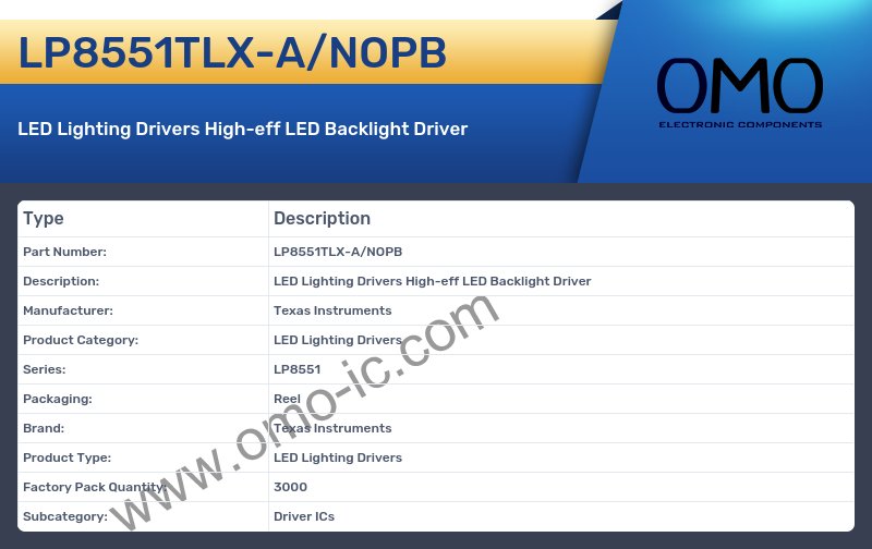 LP8551TLX-A/NOPB